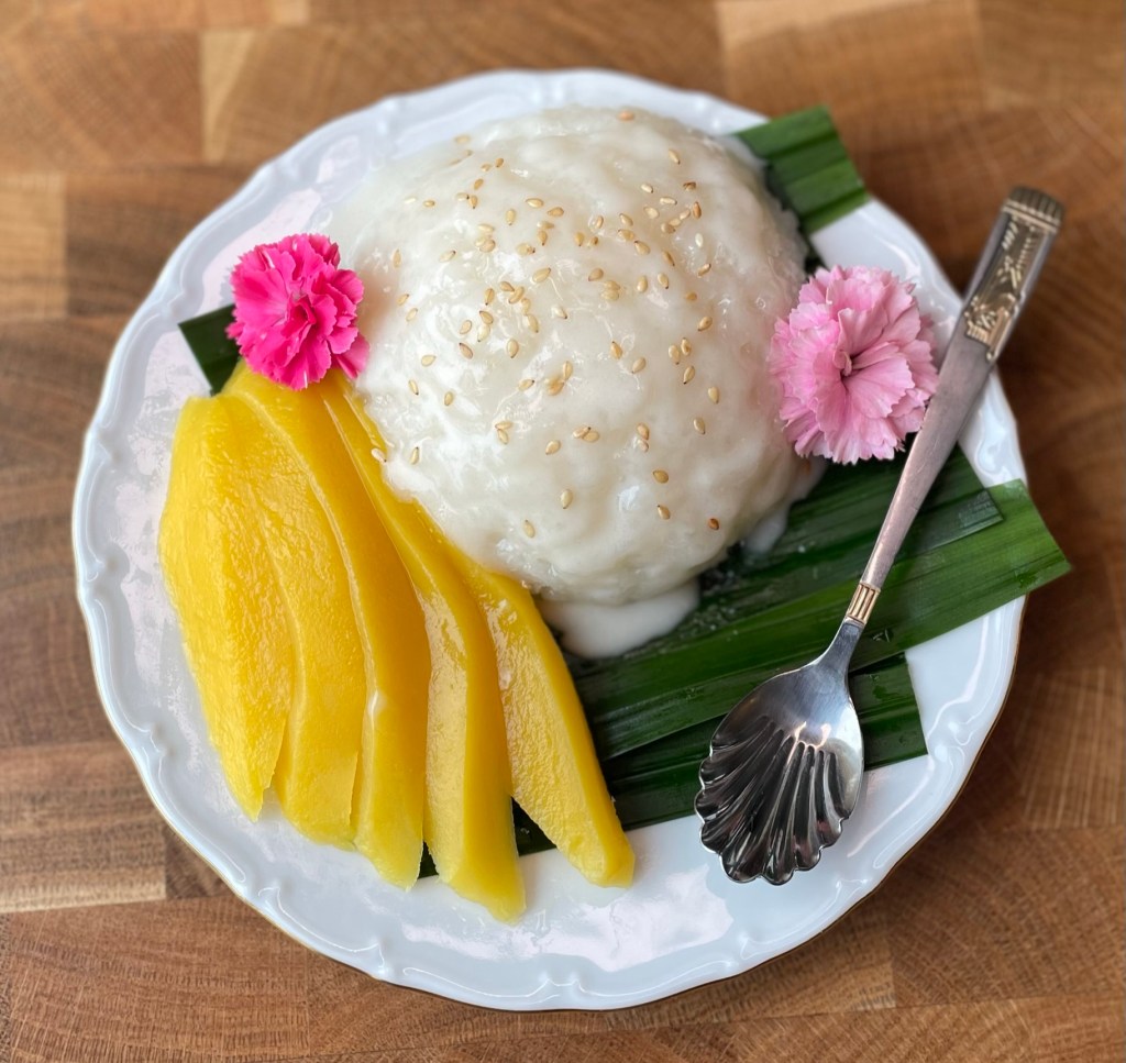 Thai sticky rice med&nbsp;mango